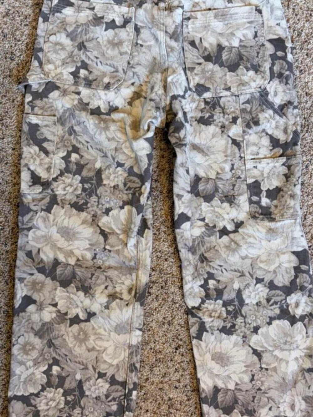 Pacsun Men's Floral Print Pants - Picture 3 of 7